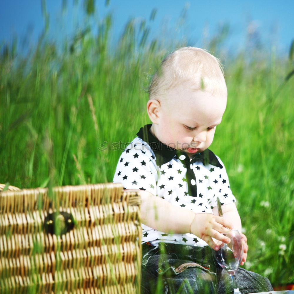 Similar – Image, Stock Photo Mother with child in park