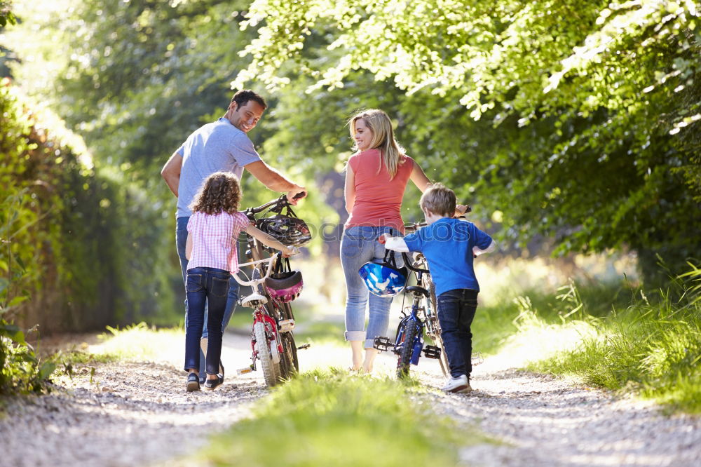 Similar – Grandparents and grandchildren walking outdoors