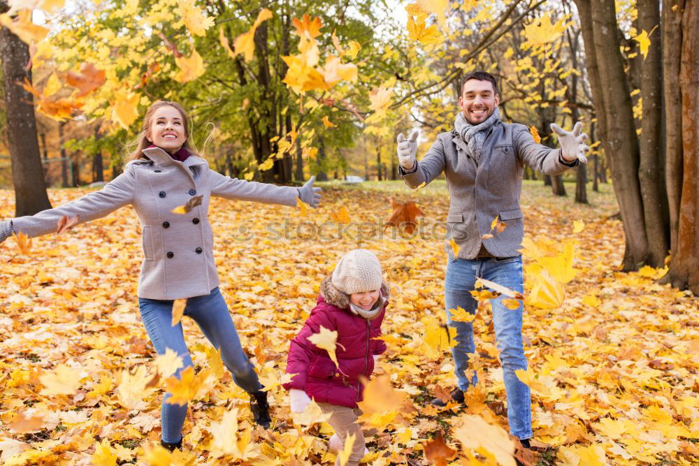 Similar – Image, Stock Photo foliage battle Human being