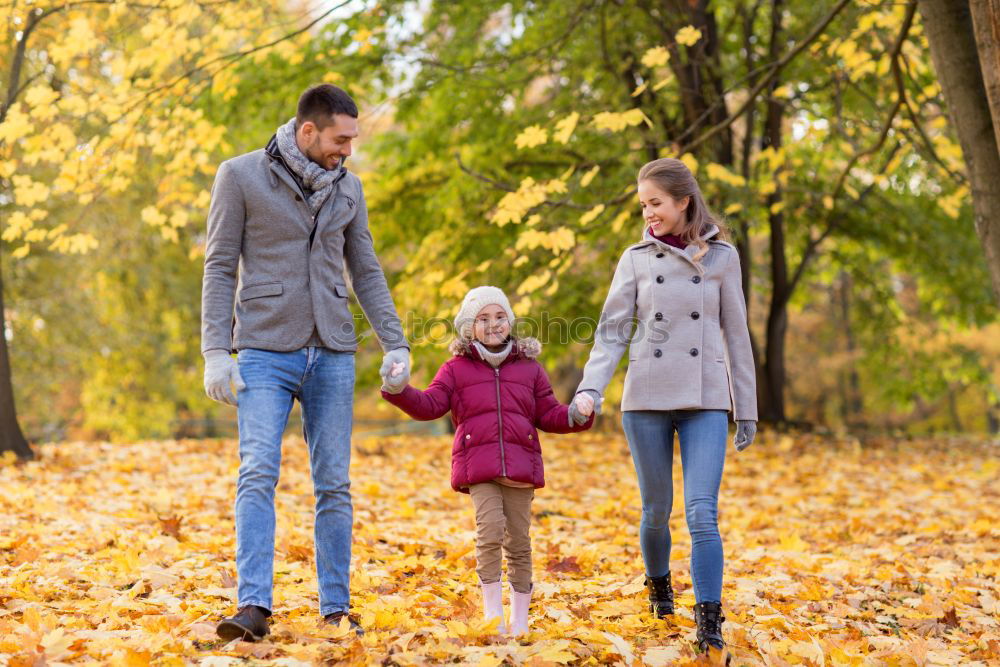 Similar – Image, Stock Photo foliage battle Human being