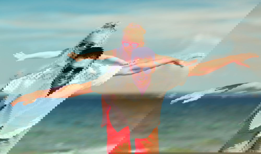 Similar – Image, Stock Photo two kite tamer Human being