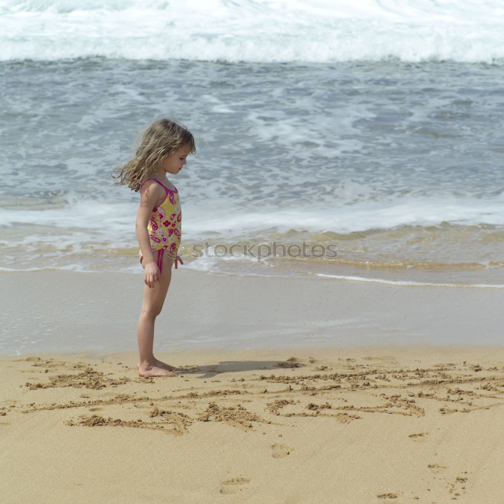 Similar – Girl at the Beach Ocean