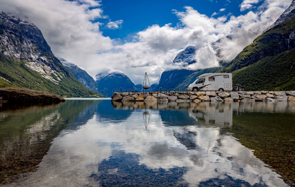 Similar – View of the Geirangerfjord