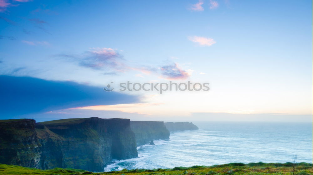 Similar – Cliffs of Moher on the coast of Ireland