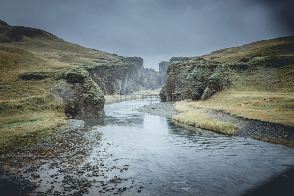 Similar – Image, Stock Photo Coastal Trail At The Spectacular Atlantic Cost On St. Abbs Head in Scotland