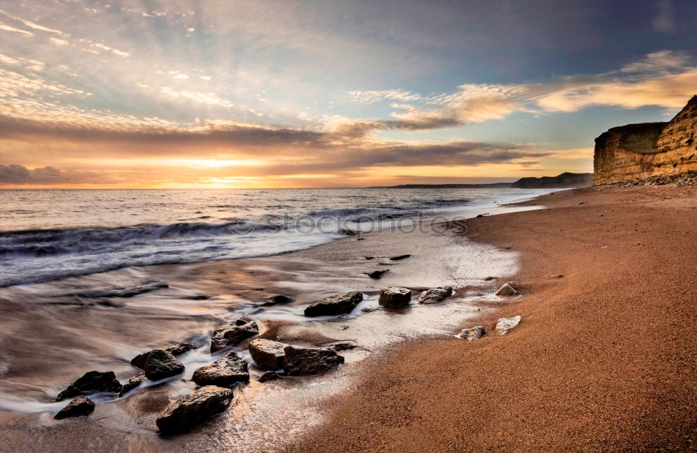 Similar – Image, Stock Photo Baltic Sea coast on the island of Moen in Denmark