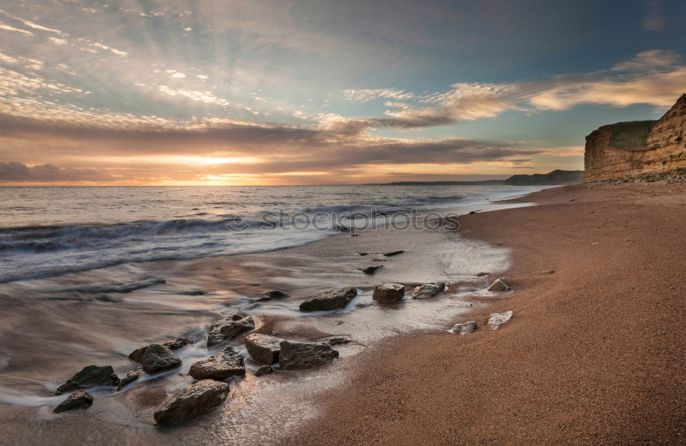 Similar – Image, Stock Photo Baltic Sea coast on the island of Moen in Denmark