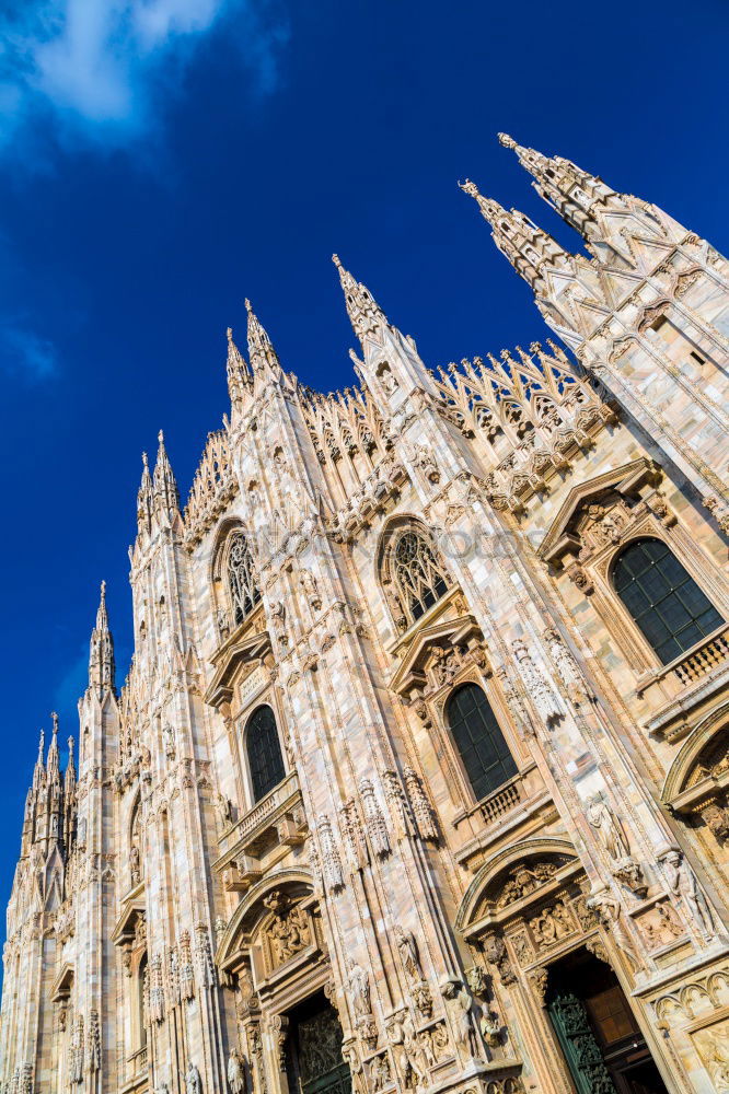 Similar – Night view of famous Milan Cathedral Duomo di Milano