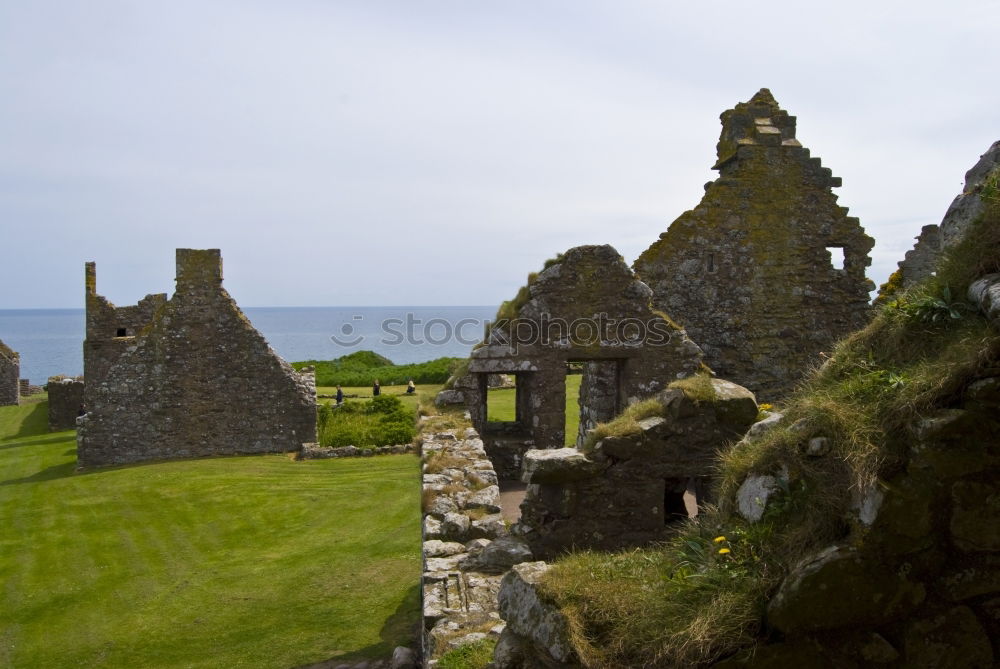 Similar – Ruin in Scotland Clouds