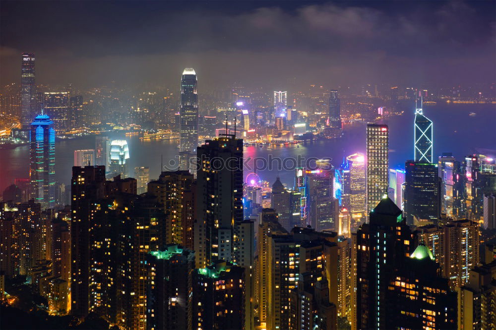 Similar – Hong Kong Skyline Hongkong