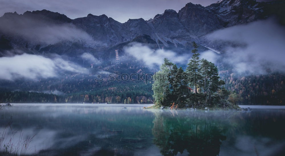 Similar – Image, Stock Photo tributary at the Berglisee