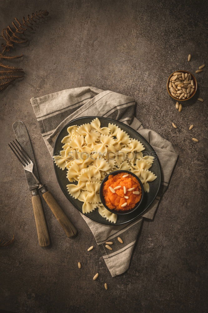 Similar – Image, Stock Photo Homemade vegetarian tortellini