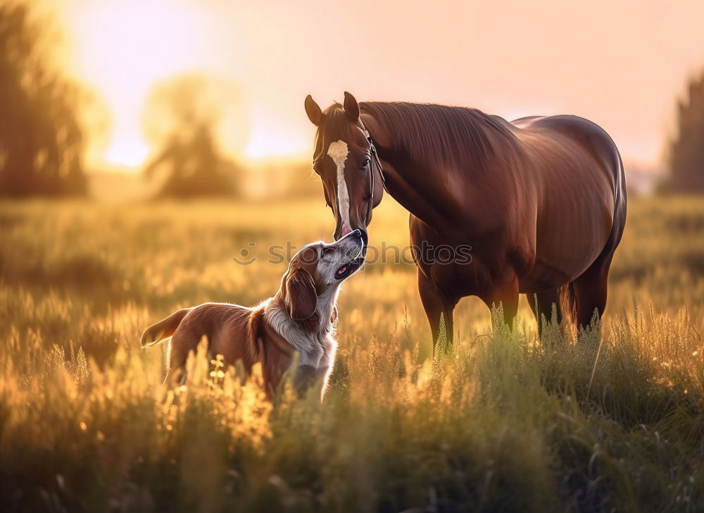 Similar – Image, Stock Photo domestic Curiosity Brown