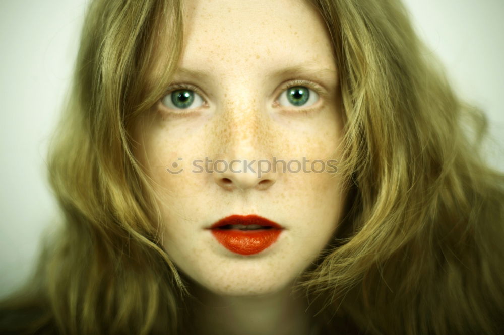 Similar – Image, Stock Photo Portrait of a young, smiling woman