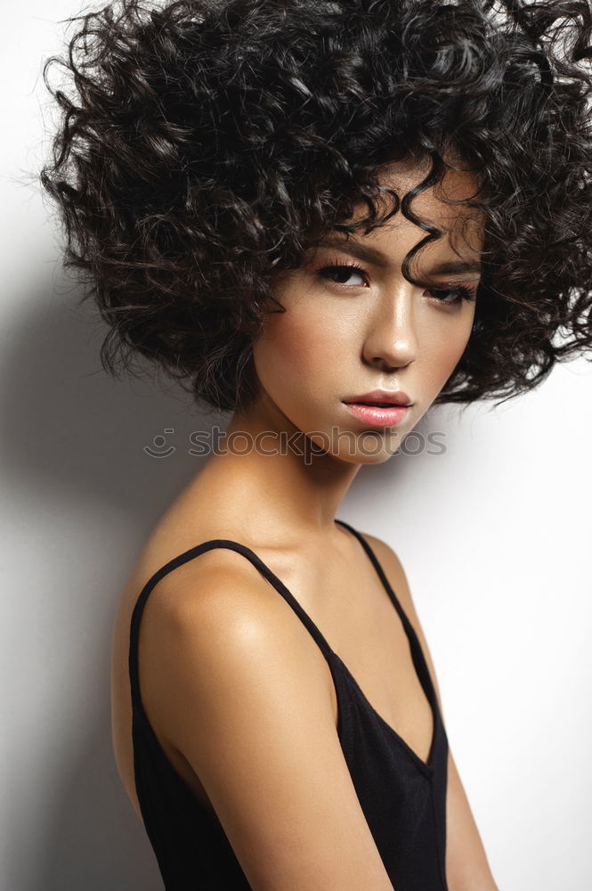 Similar – Image, Stock Photo Sensual woman posing in studio