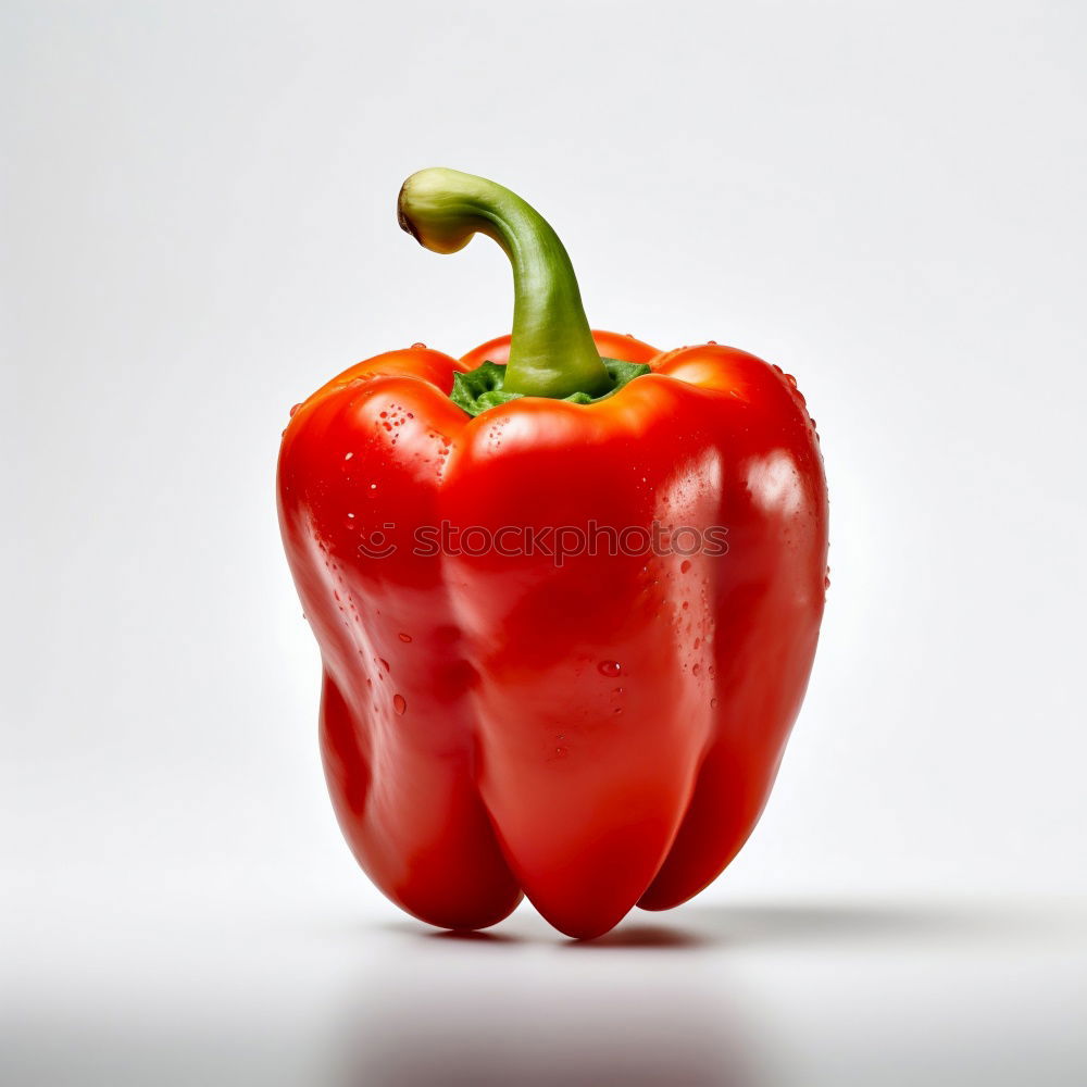 Fresh red pepper Vegetable