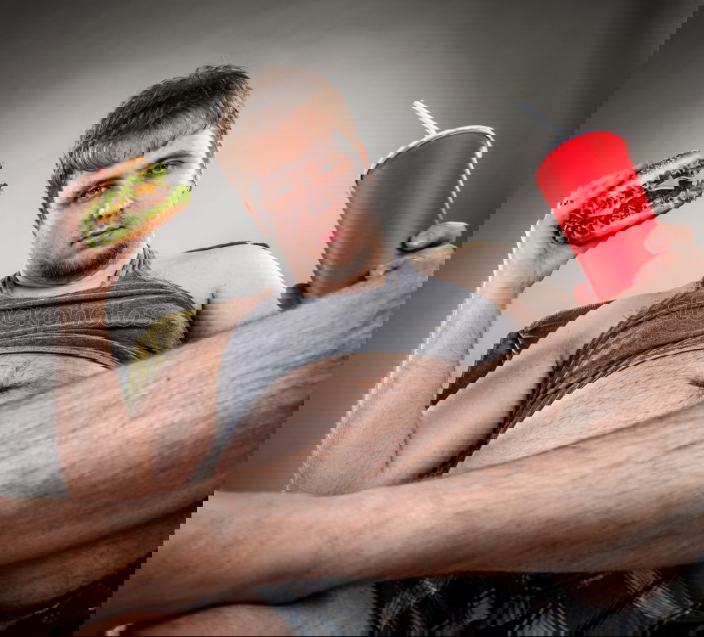 Similar – Foto Bild weg mit dem leid… Mensch