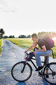 Similar – Couple taking a selfie on the motorcycle