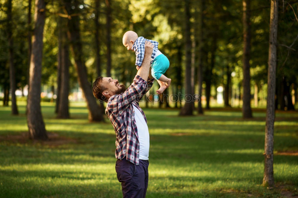 Similar – Image, Stock Photo Happy lesbian couple with child