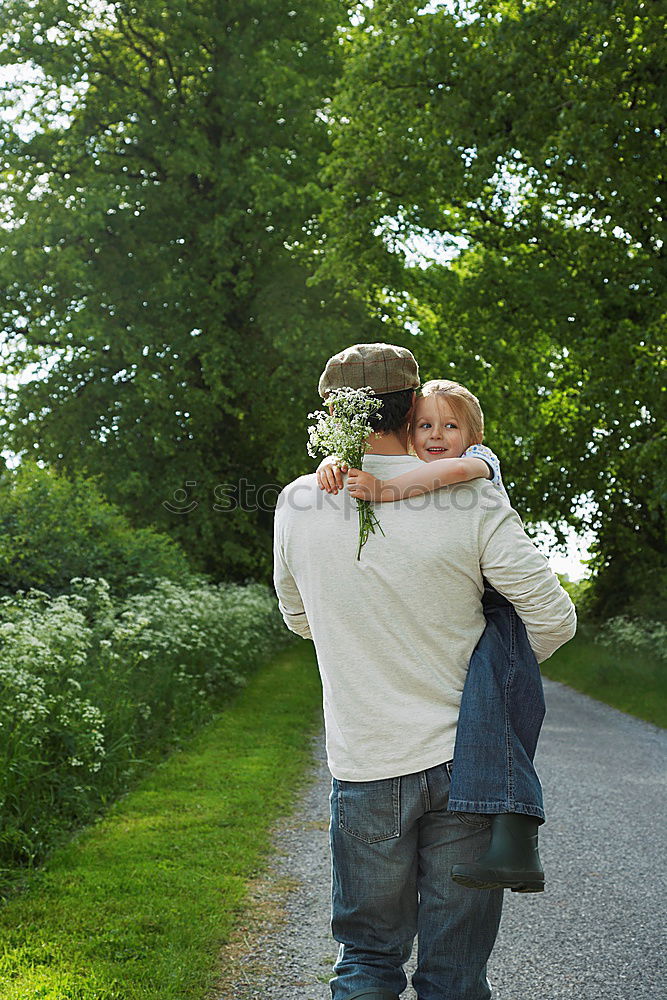 Similar – Image, Stock Photo Portrait Of Romantic Senior Couple