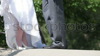 Similar – Happy day, bride and groom in the car.