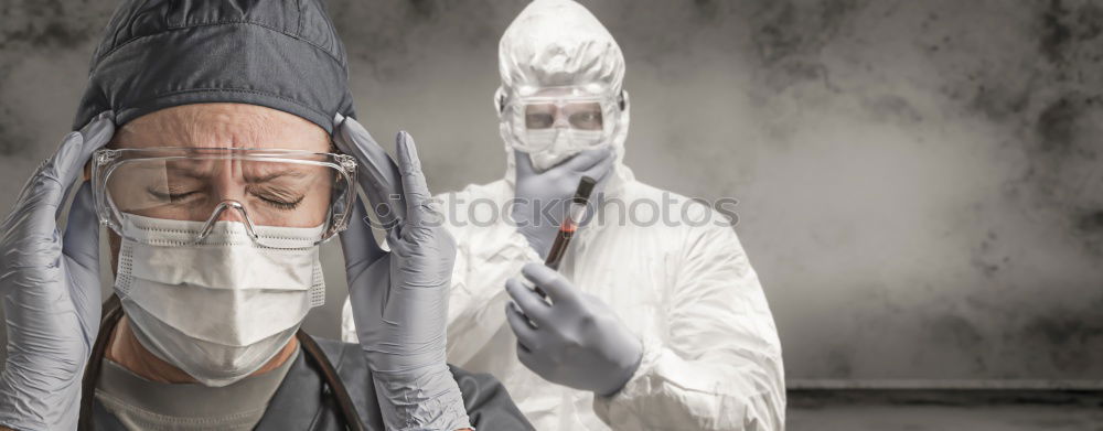 Image, Stock Photo Toilets.control Suit