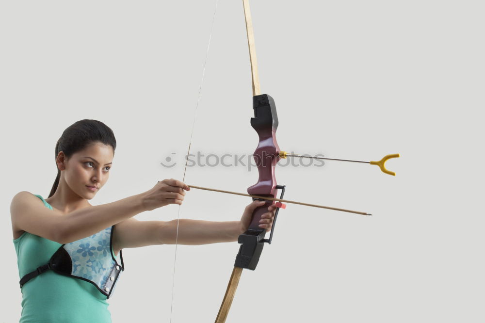 Similar – Bow Fairy Shoot Aim Woman