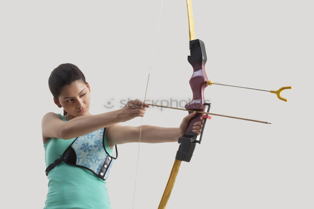 Similar – Bow Fairy Shoot Aim Woman