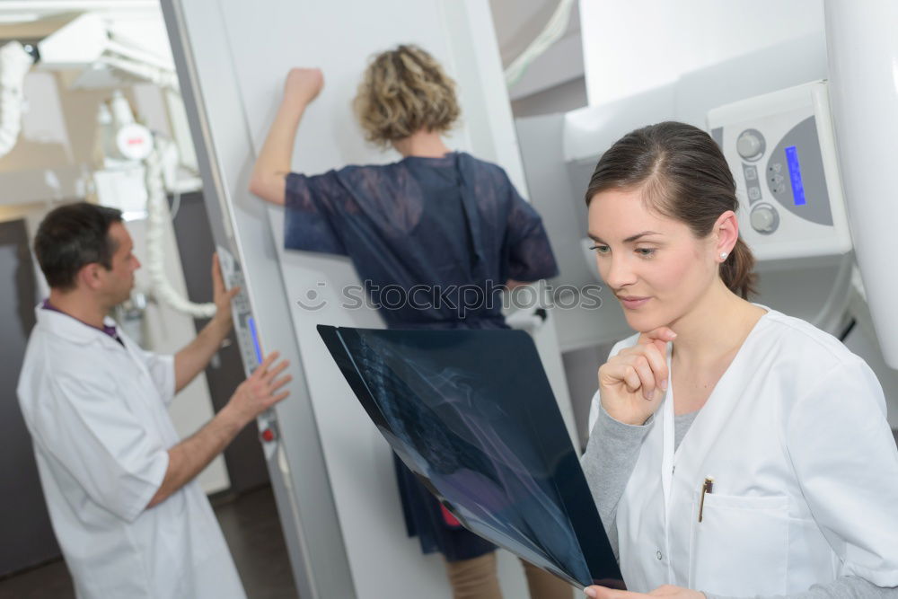 Similar – Image, Stock Photo People co-working in lab