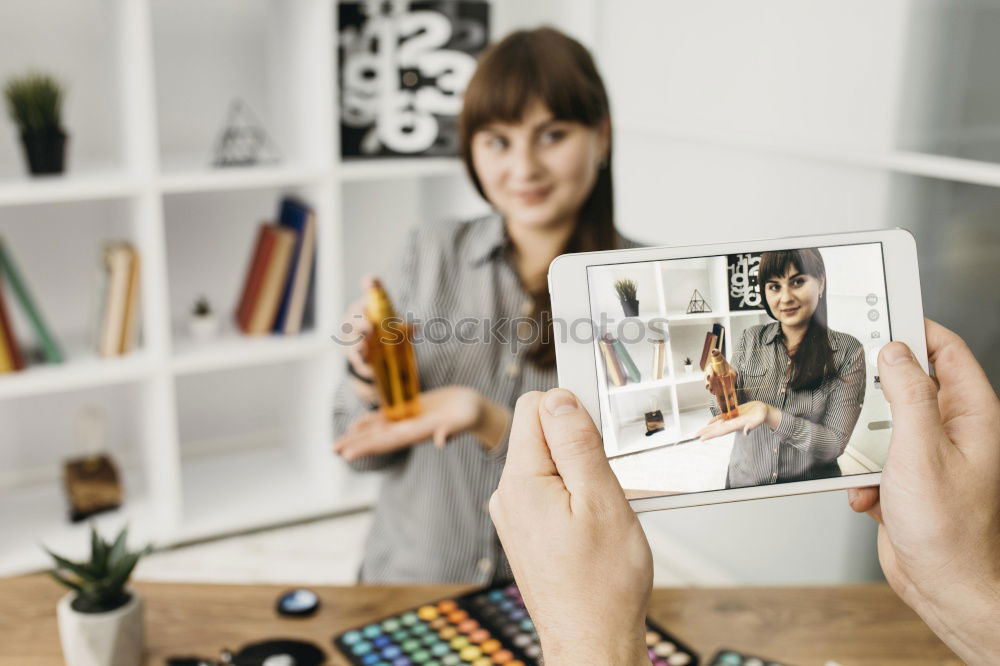 Image, Stock Photo Multimedia PDA Screen