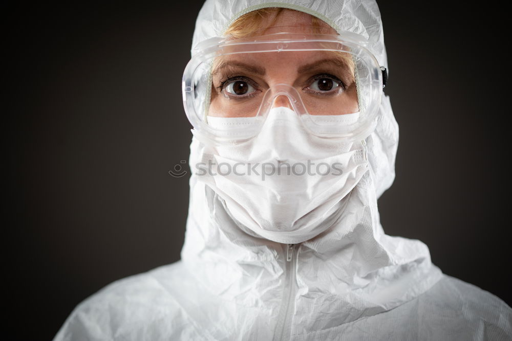 Similar – Image, Stock Photo cleanroomclothing Painter