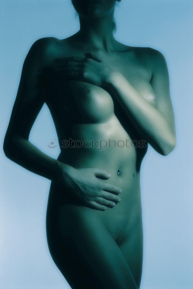 Similar – Image, Stock Photo pregnant I Woman Naked