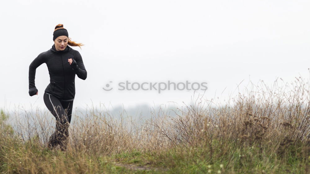 Similar – Young Backpacker enjoying of Nature.