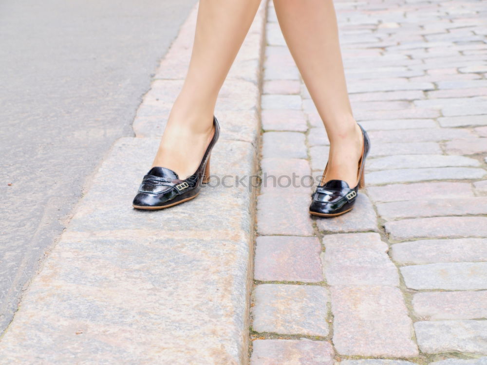 Similar – Image, Stock Photo milano chic Feminine Feet