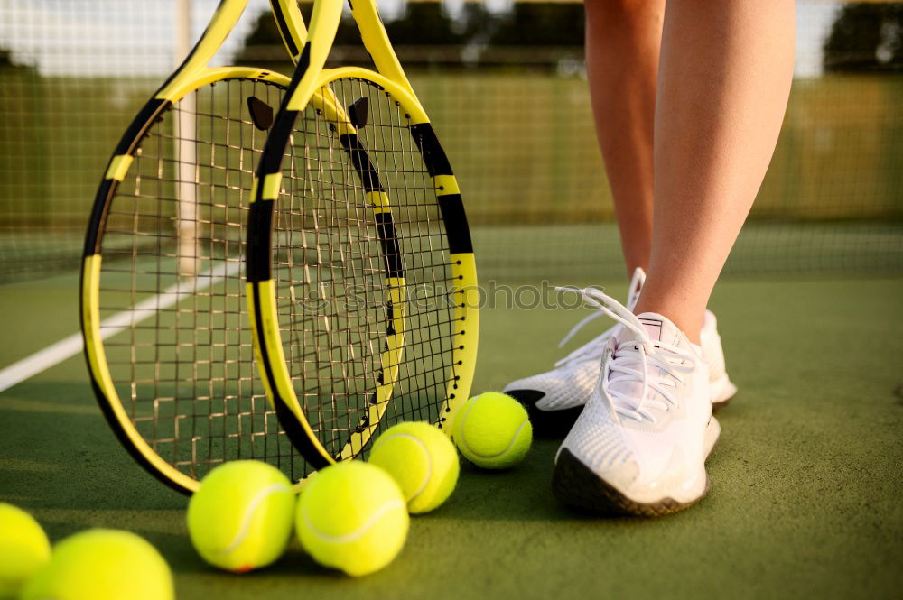 Similar – tennis training