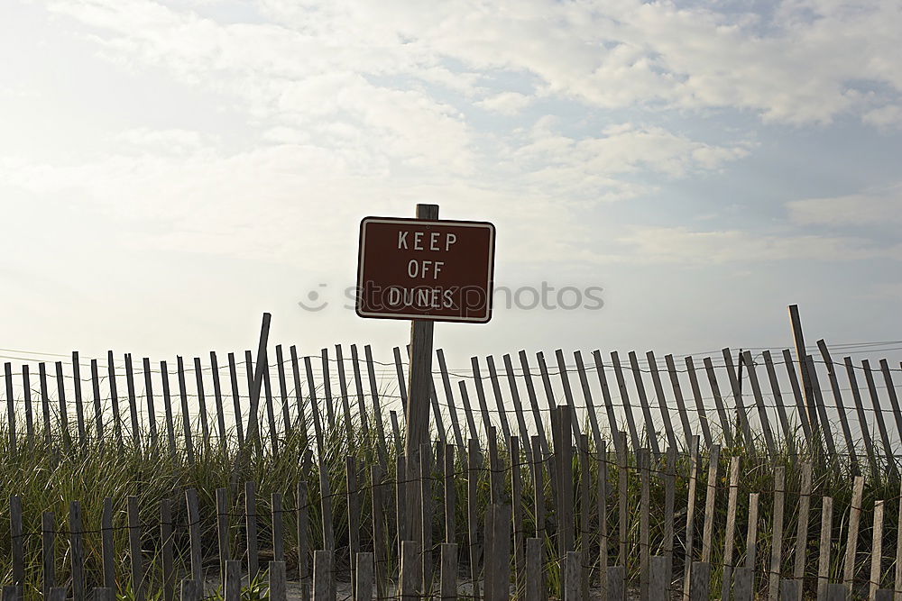 Similar – Foto Bild auf eigene gefahr Strand