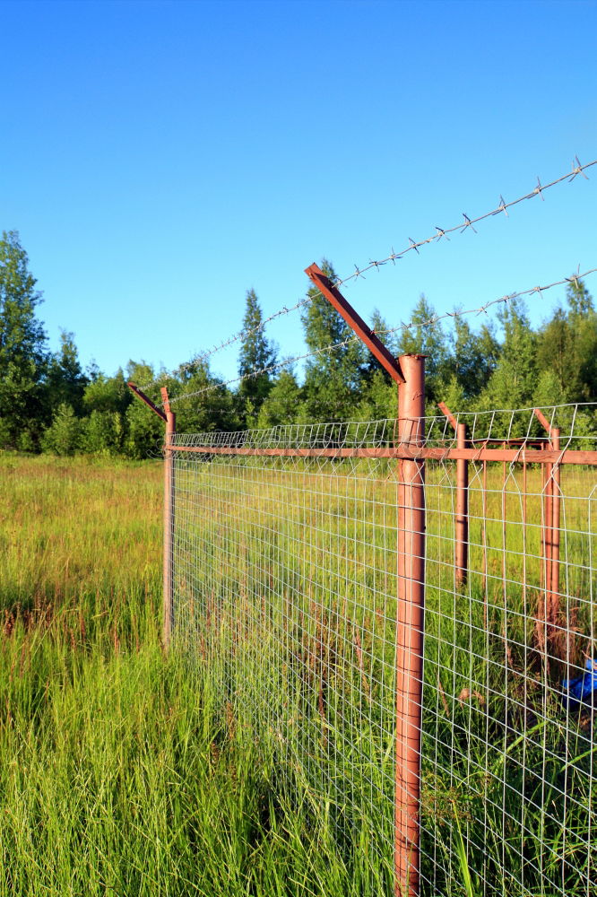 Watch your step! Power fence!