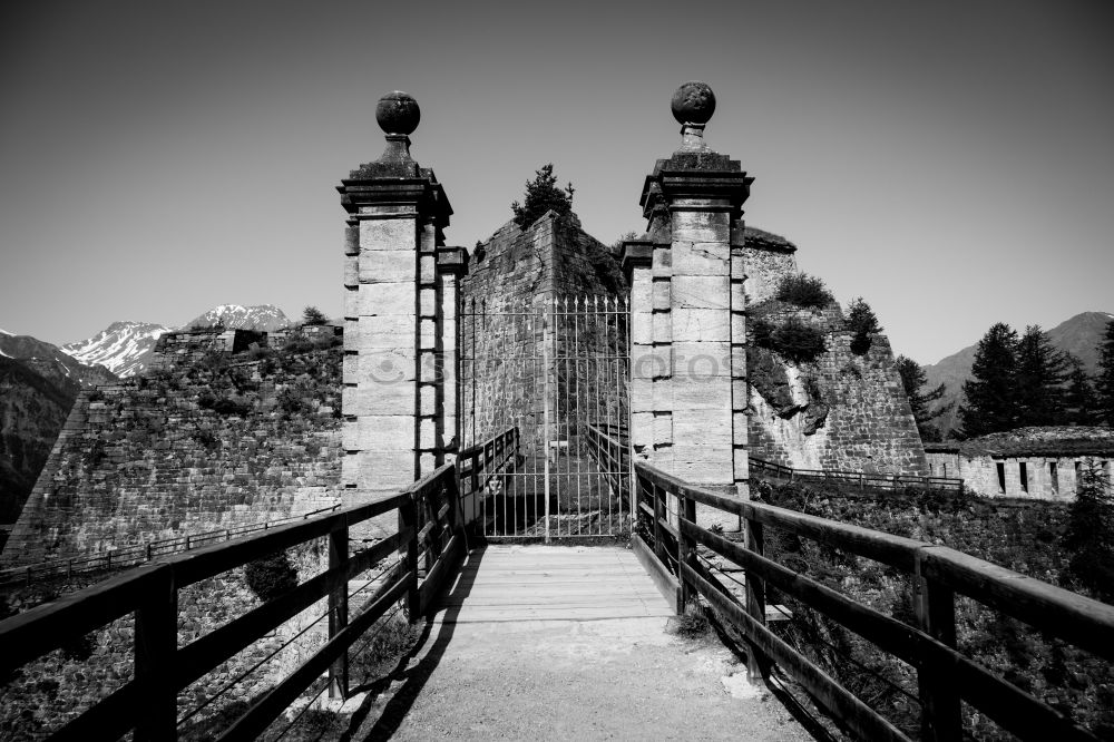 Similar – Hiking trail to Rocca Calascio Castle in Abruzzo