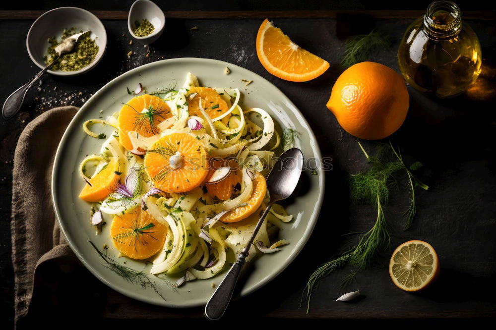 Similar – Image, Stock Photo Peaches with cheese and honey in a baking tin