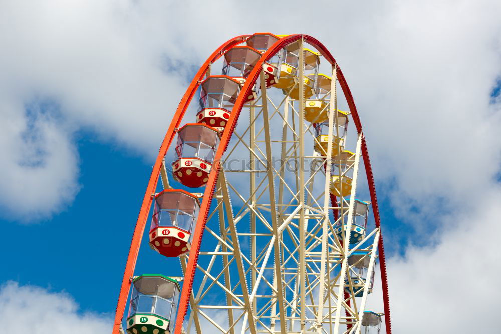 Similar – Seagulls sitting on a roller coaster