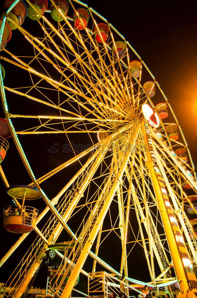 Similar – Foto Bild Kirmes Jahrmarkt Riesenrad