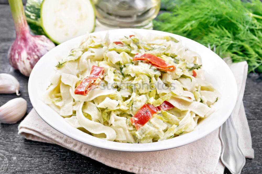 Similar – Image, Stock Photo Gnocchi in sage butter II