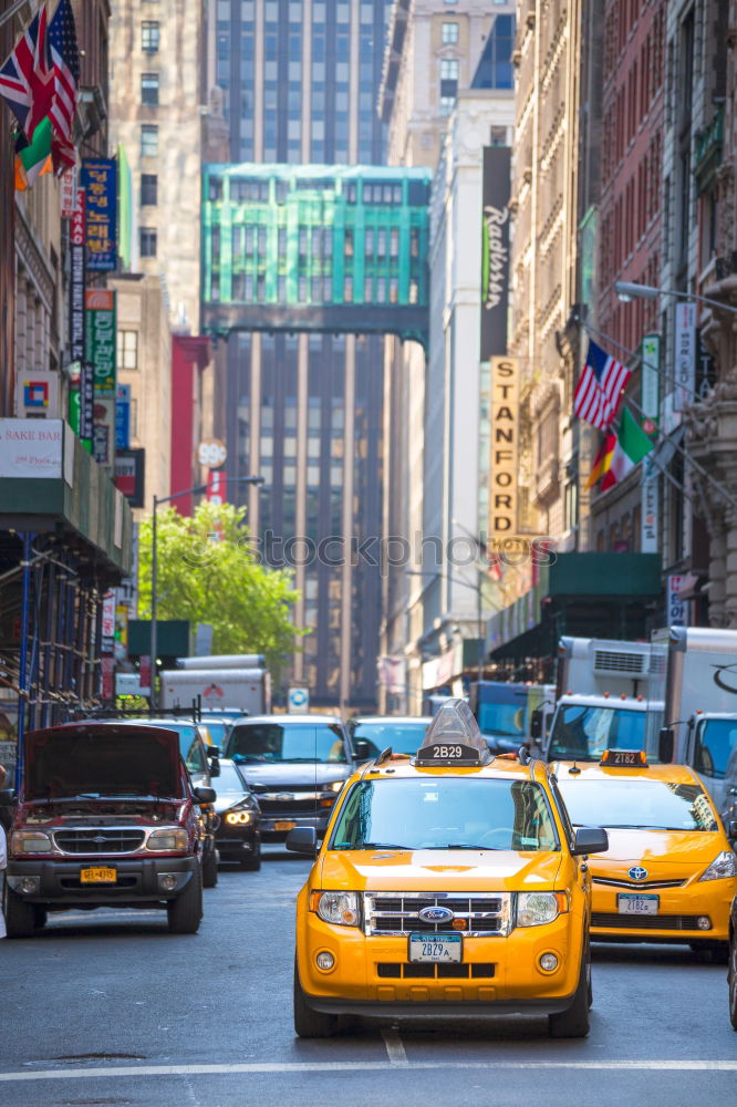 Similar – Image, Stock Photo Empty street with photographer