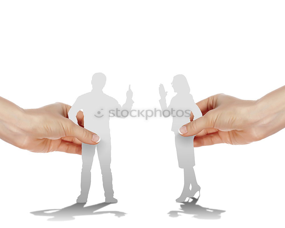 Similar – Image, Stock Photo There is some dissent on this issue