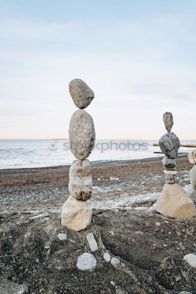 Similar – Image, Stock Photo cairn Vacation & Travel