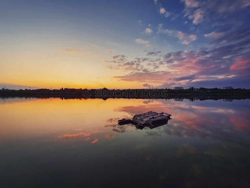 Similar – Image, Stock Photo sunrise Wind energy plant