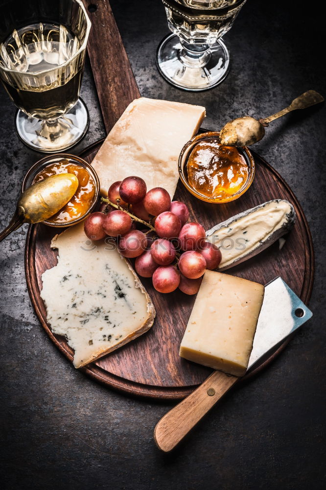 Similar – Image, Stock Photo Wine and cheese Food