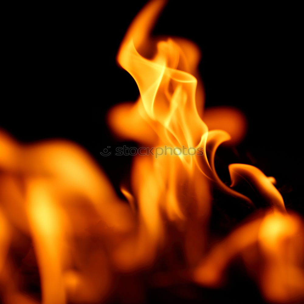 Similar – FLAMES Brand Physik heiß