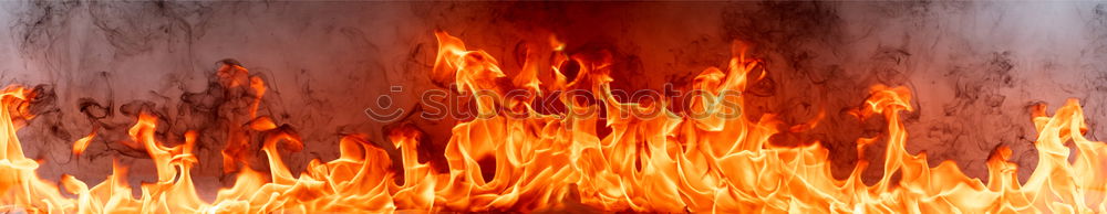 Similar – Image, Stock Photo Forest fire