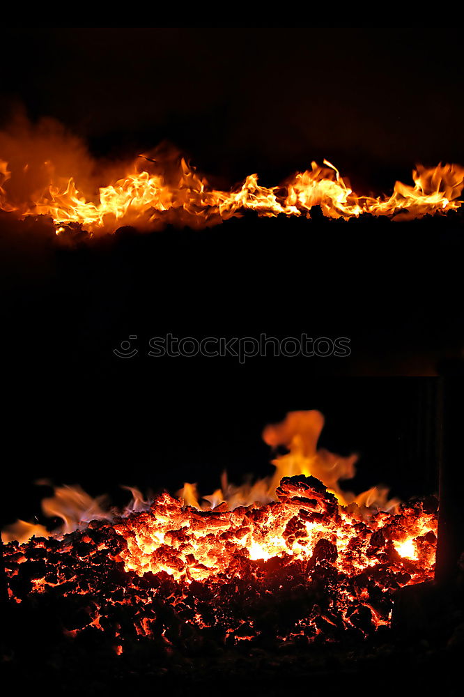 Similar – Image, Stock Photo hot spot Fire Embers Hot